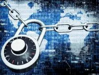 chain and lock above world